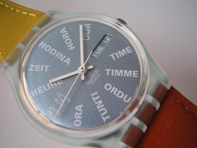 VINTAGE SWATCH GENT ZAMAN +new and unworn+  