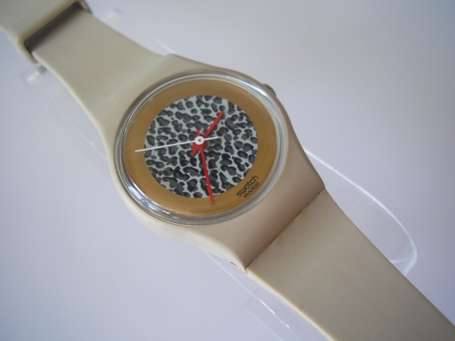 VINTAGE SWATCH LADY BC BG +new and unworn+  