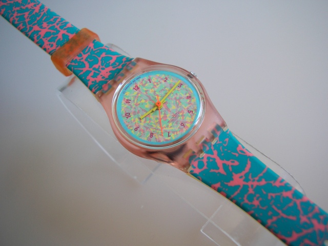 VINTAGE SWATCH LADY PINKTRIP +new and unworn+  