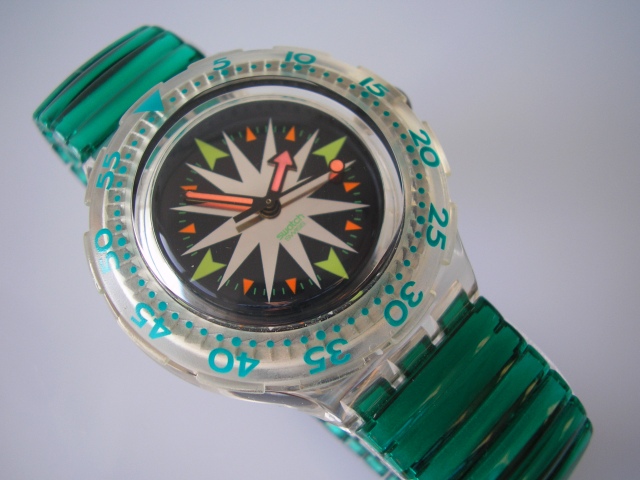 VINTAGE SWATCH SCUBA MINT DROPS +new and unworn+  